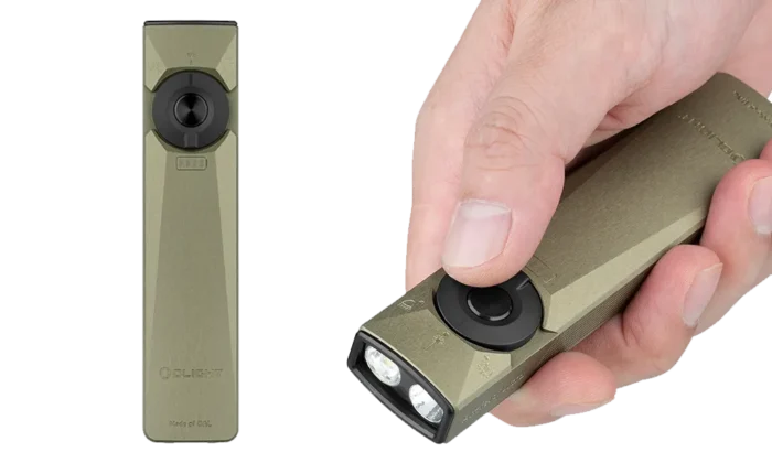 Olight Arkfeld Ultra 3-in-1 EDC Flashlight with O-aluminum | 4000K-5000K | Olive Green