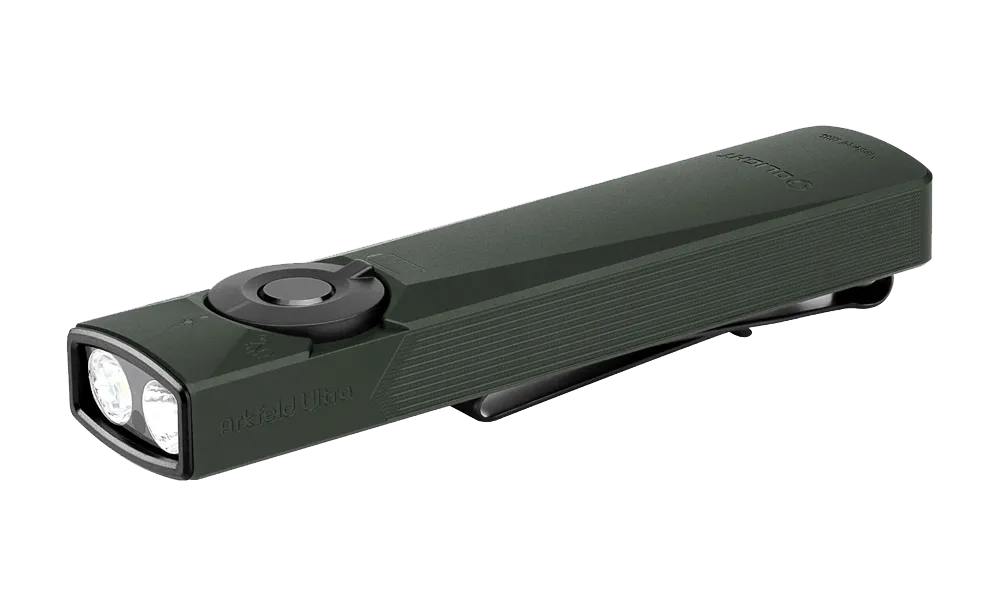 Olight Arkfeld Ultra 3-in-1 EDC Flashlight with O-aluminum | 5700K-6700K | Olive Grey - Image 2