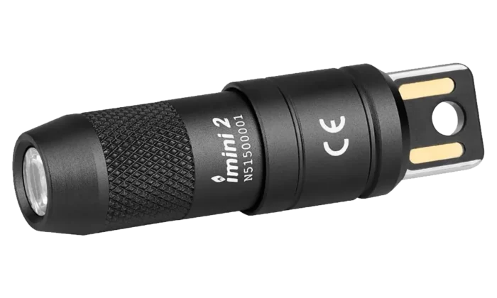 Olight iMini 2 Rechargeable Mini Flashlight | Black