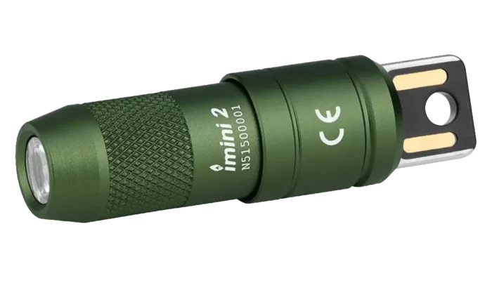 Olight iMini 2 Rechargeable Mini Flashlight | OD Green