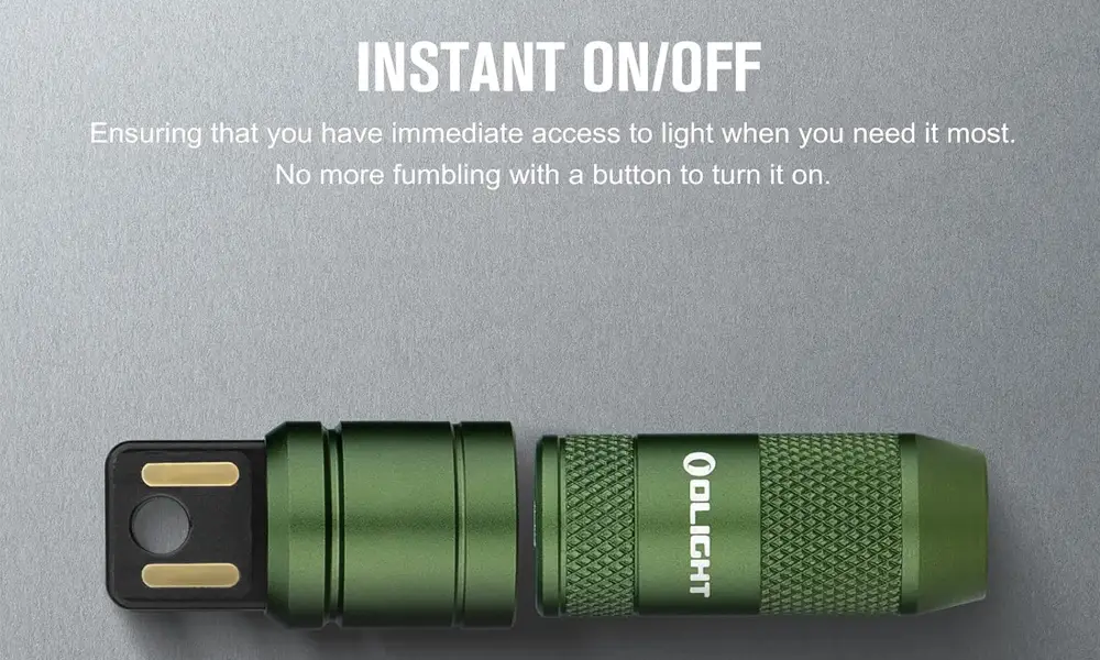 Olight iMini 2 Rechargeable Mini Flashlight | OD Green - Image 2