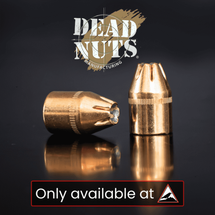 Dead Nuts Cal 125gr - Dead Nuts 38 Cal (.357) 125gr JHP Bullets with cannelure