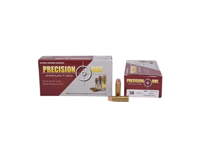 Precision One Special Grain - Precision One .38 Special 125 Grain FMJ – 50 Rounds (Box)
