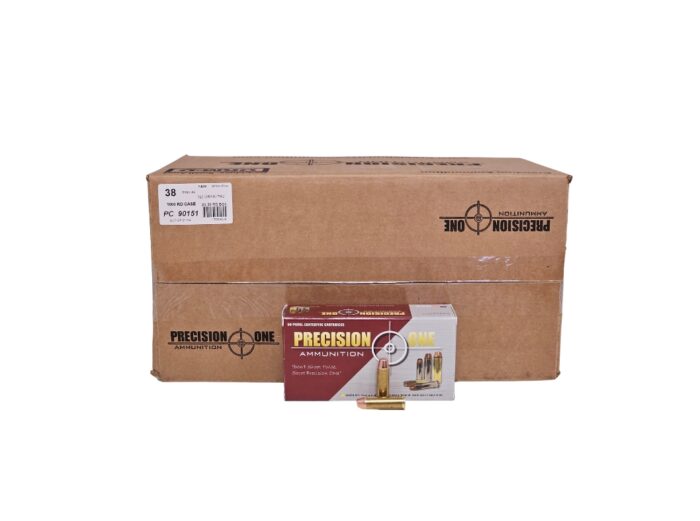 Precision One 38 Special - Precision One .38 Special CASE 125 Grain FMJ – 1,000 Rounds (CASE)
