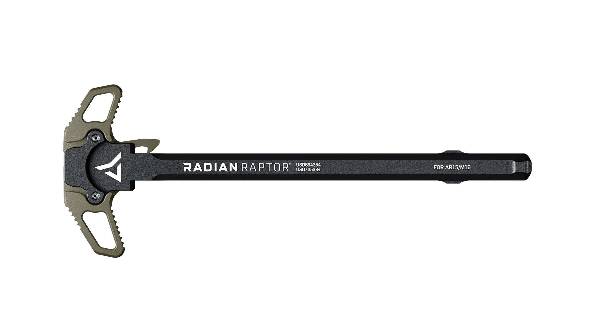 Radian Raptor AR15 Ambi Charging Handle - OD Green