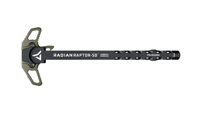 Radian Raptor-SD AR15 Ambi Charging Handle - OD Green