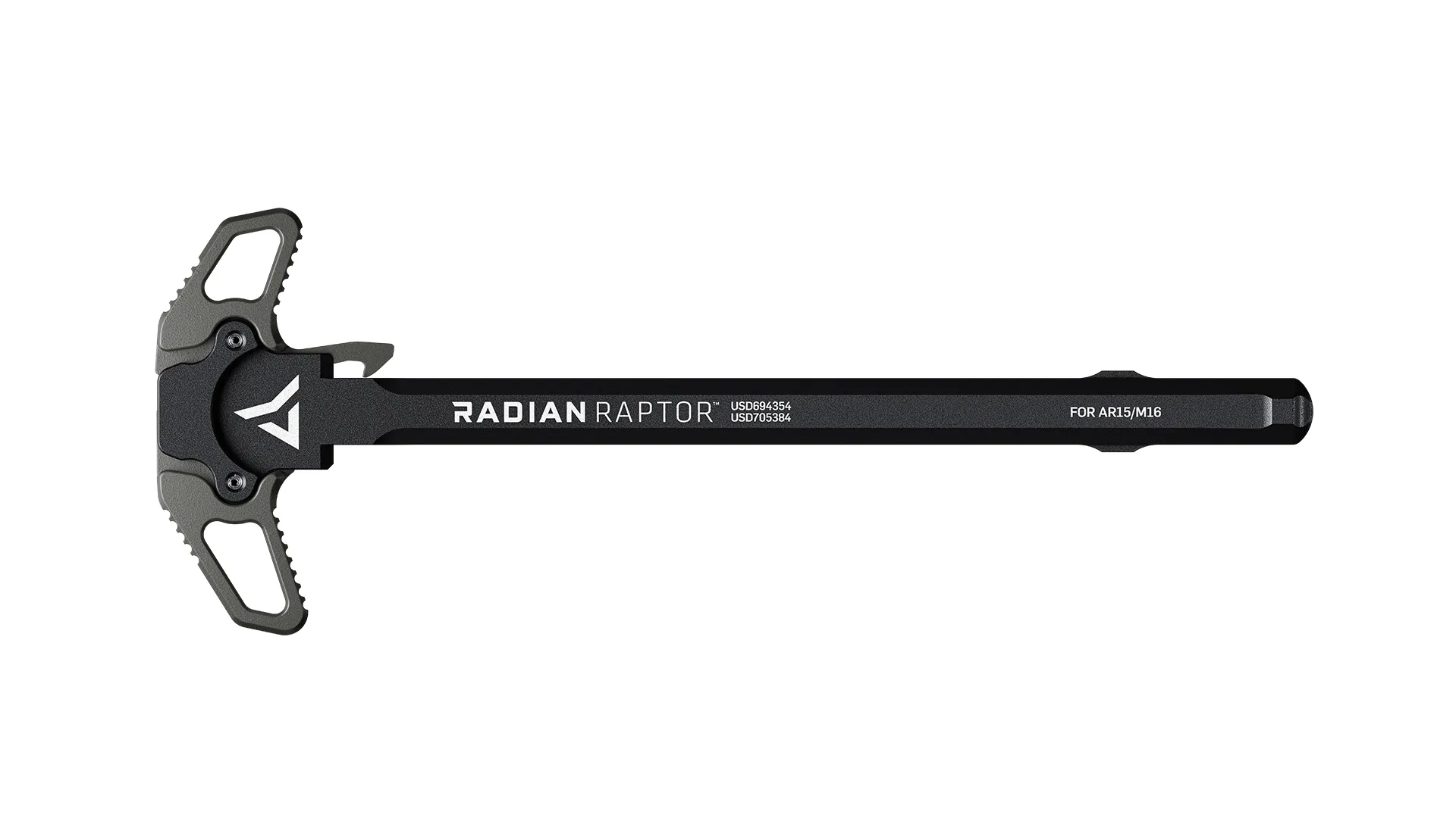 Radian Raptor AR15 Ambi Charging Handle - Radian Gray