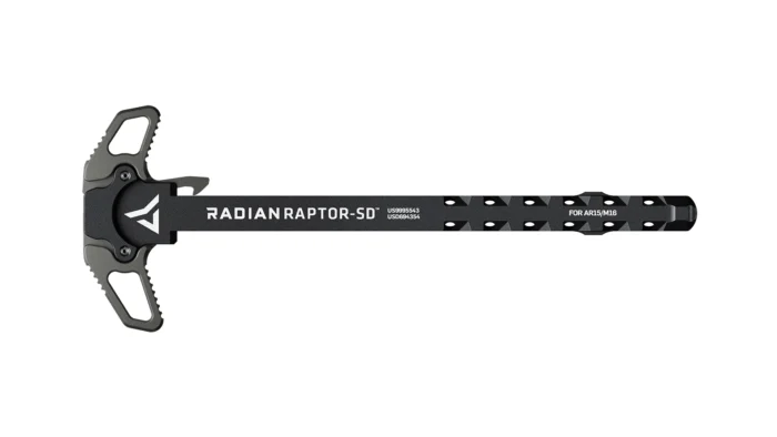 Radian Raptor-SD AR15 Ambi Charging Handle - Radian Gray