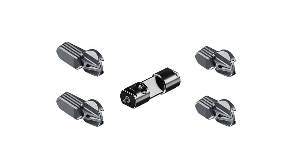 Radian Talon 45/90 4-Lever Ambi Safety Selector Kit – Grey