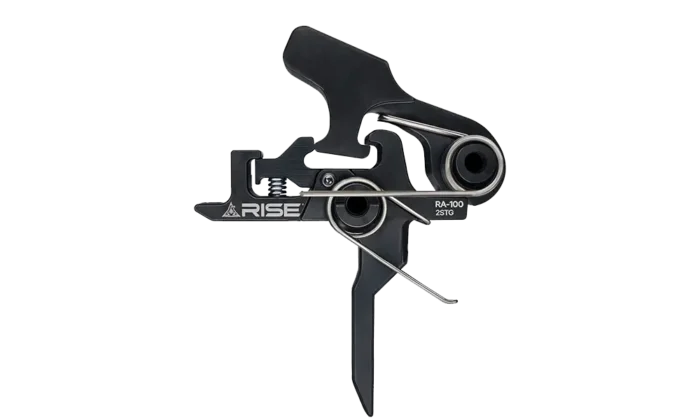 Rise Armament RA-100F Two-Stage Trigger | Flat Blade | Black