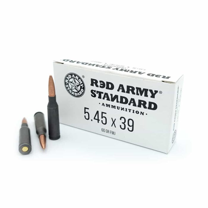 Red Army Standard 5.45x39mm 60 Grain FMJ - 20 Rounds FREE SHIPPING ON $199+