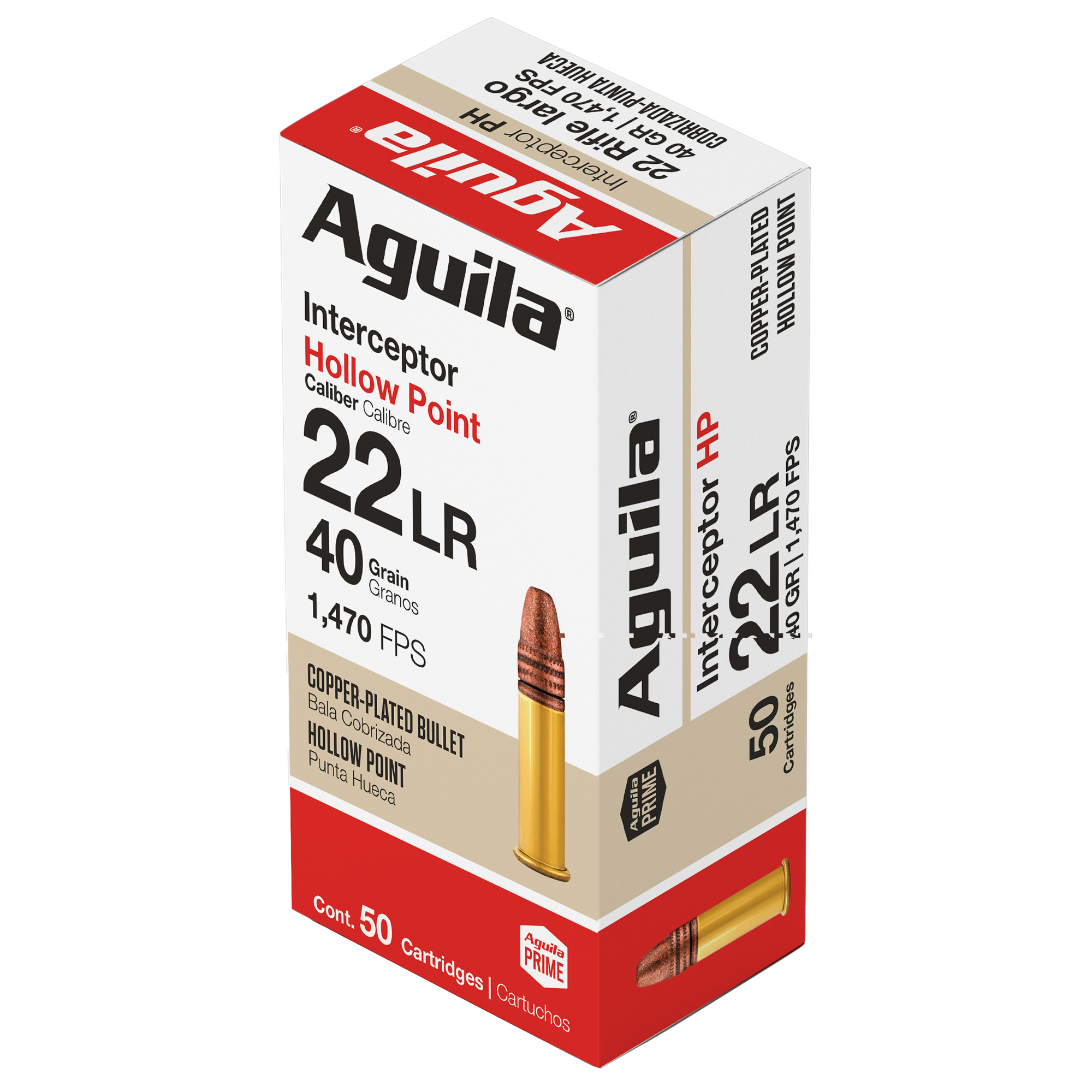 Aguila .22 Lr Interceptor 40gr 50CT