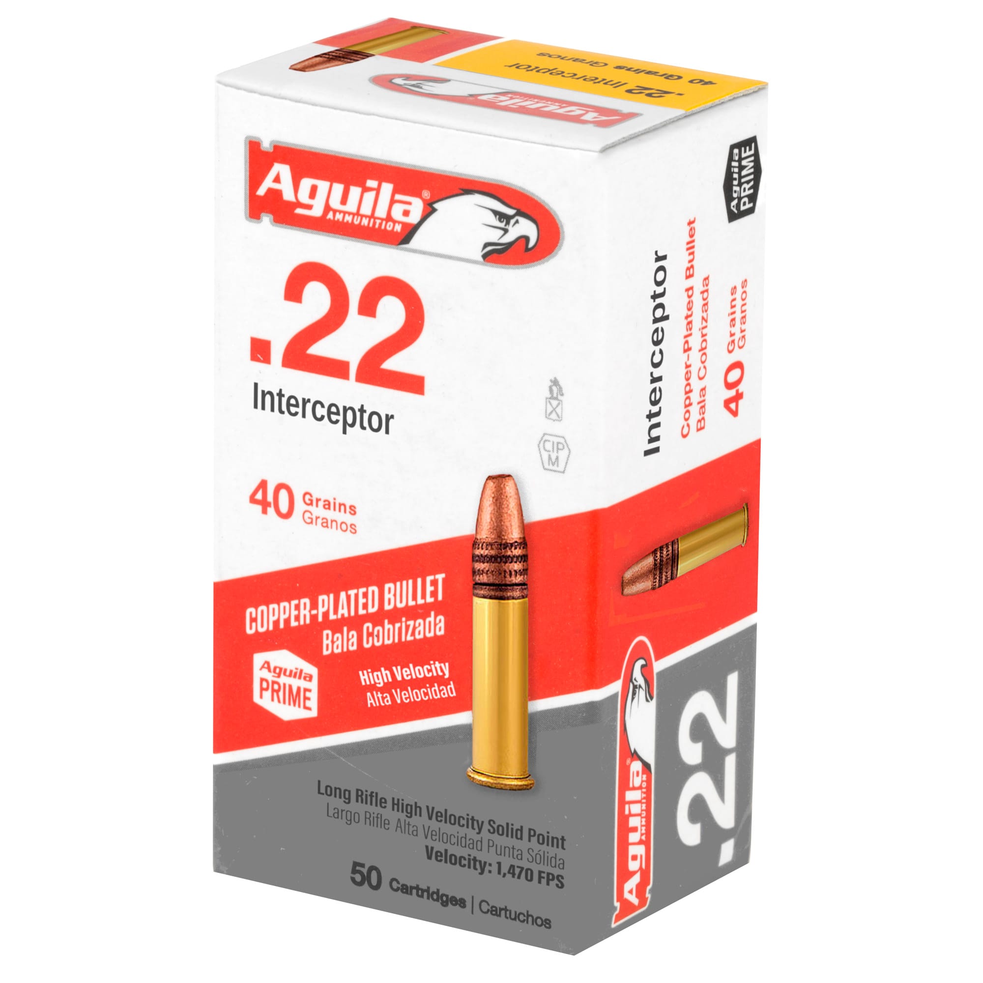Aguila .22 Lr Interceptor 40gr 50CT - Image 2