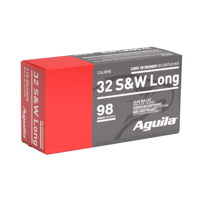 Aguila S&w Long 98gr - Aguila .32 S&W Long 98gr LRN 50CT
