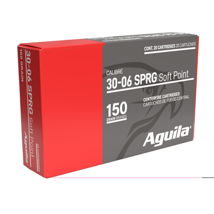 Aguila .30-06 Springfield 150gr - Aguila .30-06 Springfield 150gr SP 20CT