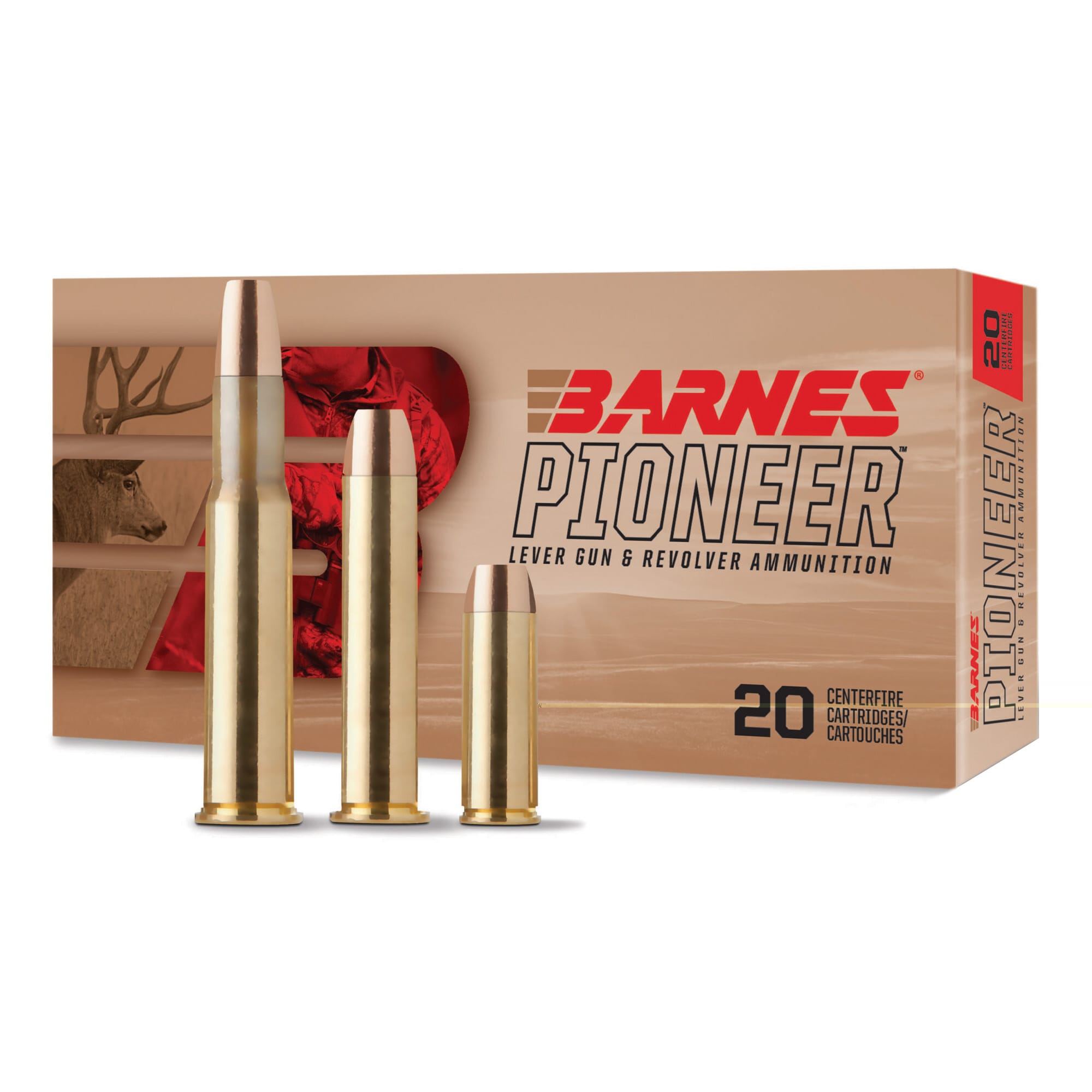 Barnes Pioneer .45-70 400gr 20CT