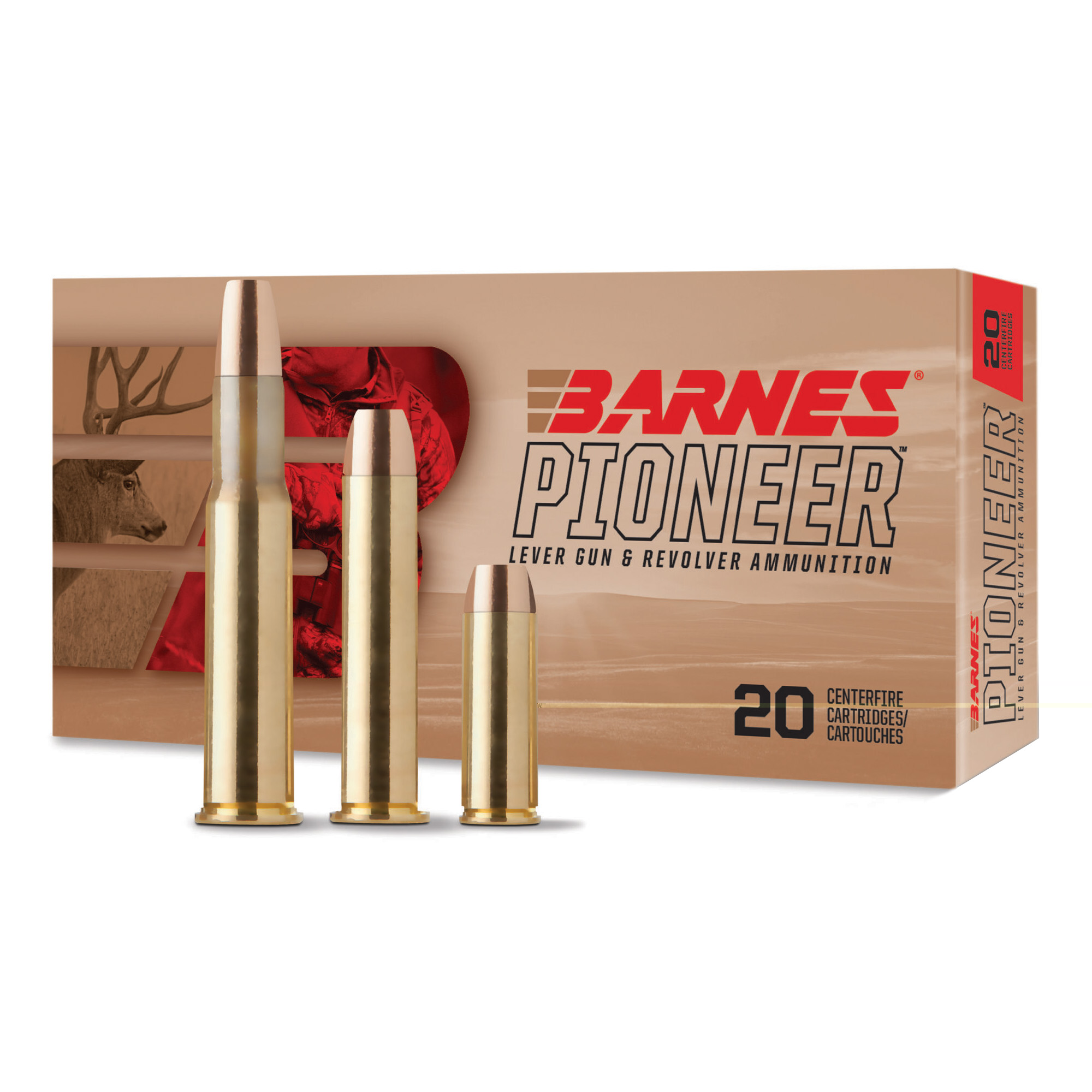 Barnes Pioneer .357 Mag 180gr 20CT