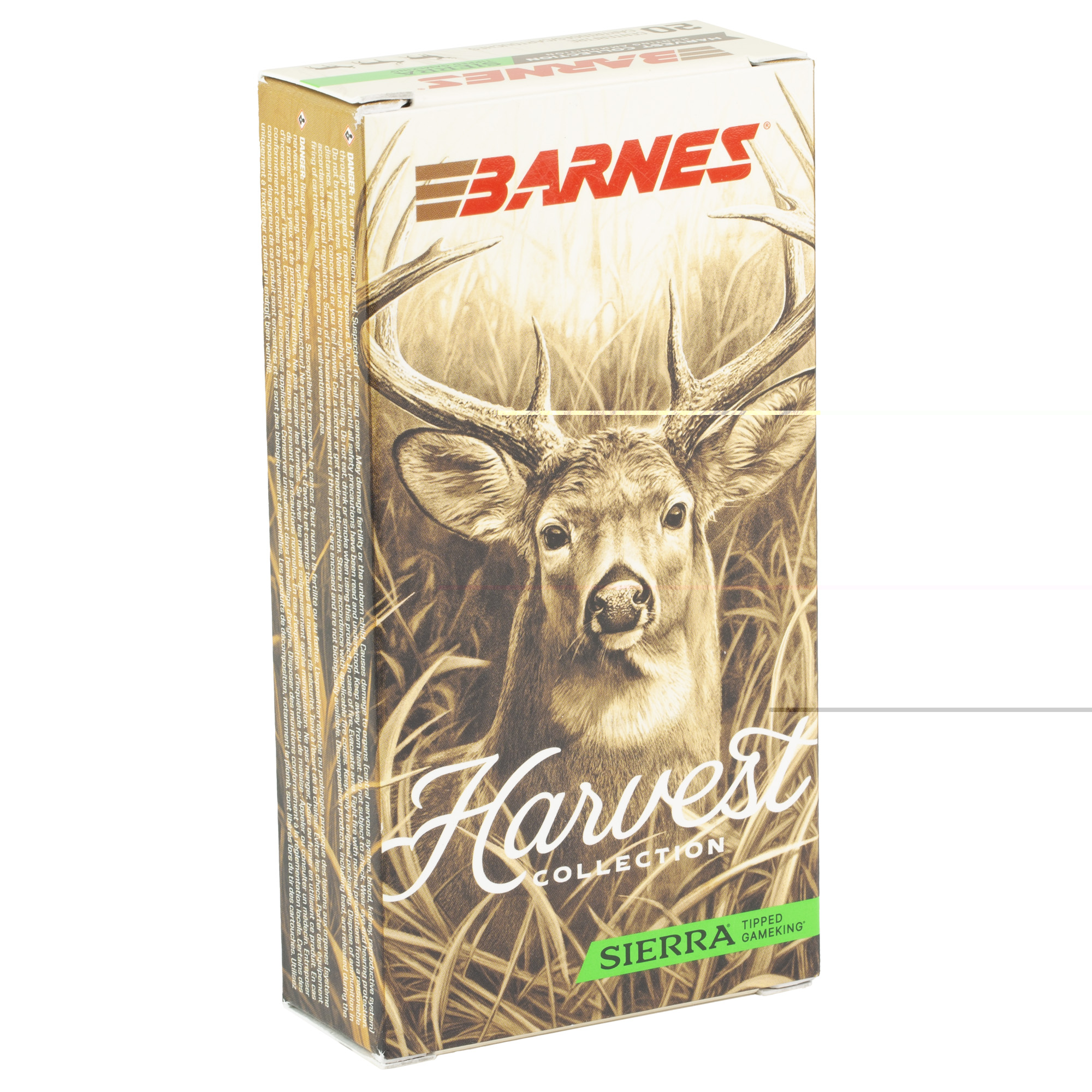Barnes Harvest 6.5 Creedmoor Ammunition 140gr GameKing 20ct