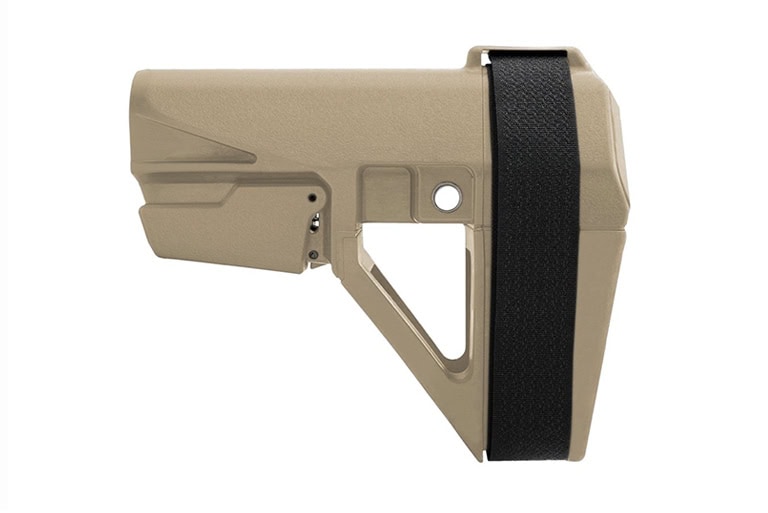 SB Tactical SBA5 Pistol Stabilizing AR Brace – Flat Dark Earth