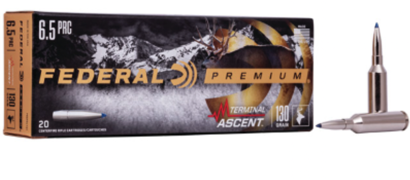 Federal Prc 130gr Terminal - FEDERAL 6.5 PRC 130GR TERMINAL ASCENT