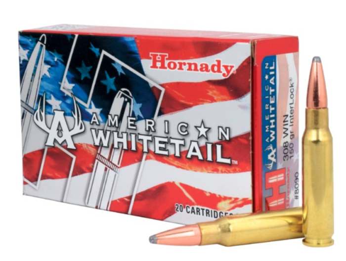 Hornady Win 165gr SP - Hornady 308 WIN 165GR SP Whitetail