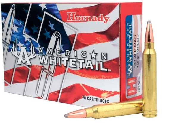 Hornady Win Mag SP - Hornady 300 Win Mag SP American Whitetail Ammo 20 rd