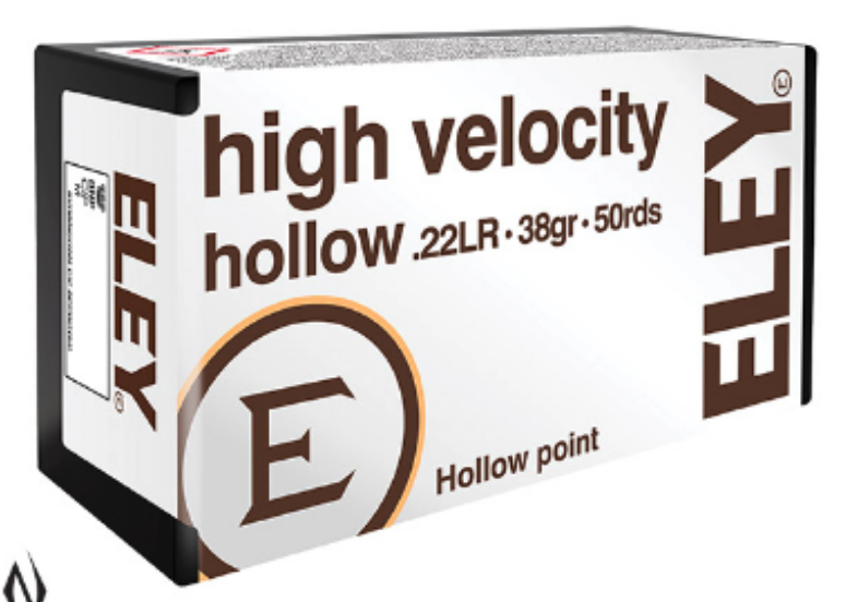 Eley 22lr High Velocity - ELEY 22LR HIGH VELOCITY HP 1250FPS