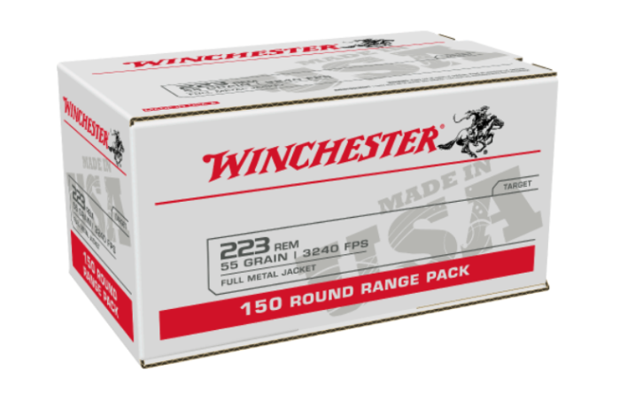 Winchester USA 223rem Value - Winchester USA 223rem value Pack 150 rounds 55gr FMJ
