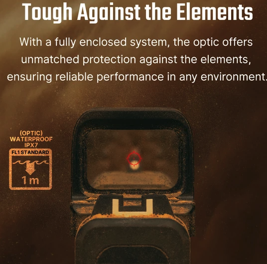 Olight Osight SE Enclosed Micro Red Dot Sight with RMSc Footprint - Image 2