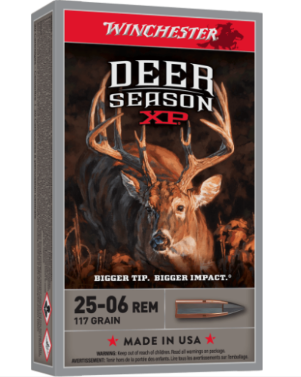 Winchester Deer Season 25-06rem - Winchester Deer Season 25-06Rem 117gr XP