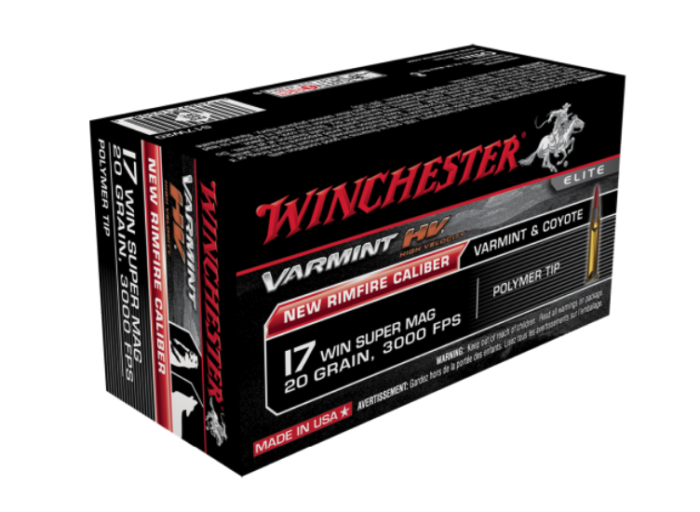 Winchester Varmint Hv 17wsm - Winchester Varmint HV 17WSM 20gr