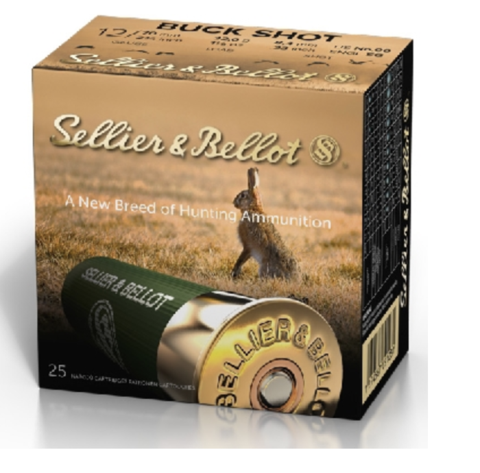 S&B Sellier & Bellot 12 gauge 2¾ 32g SG