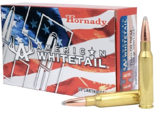 Hornady 7mm-08 Rem Grain - Hornady 7mm-08 Rem 139 grain SP American Whitetail