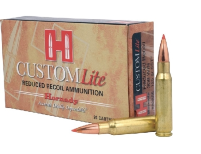 Hornady 308 Win 125 grain SST Custom Lite