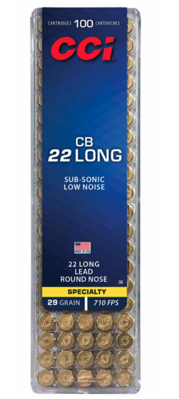 CCI Cb Long 29gr - CCI 22 CB LONG 29GR LRN 100 PK 710FPS