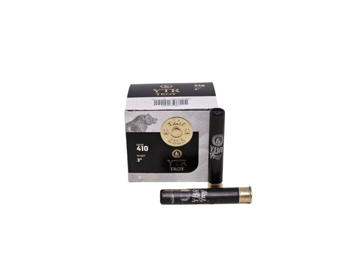TROY .410 Bore #4 Shot 3" 5/8 Ounce LOW BRASS - 25 Rounds (Box)