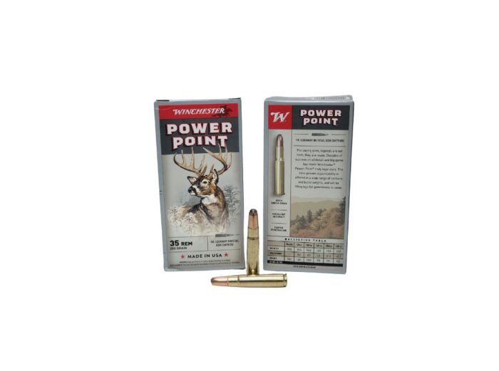 Winchester Rem Grain Power - Winchester .35 Rem 200 Grain Power Point – 20 Rounds (Box) [NO TAX outside Texas]