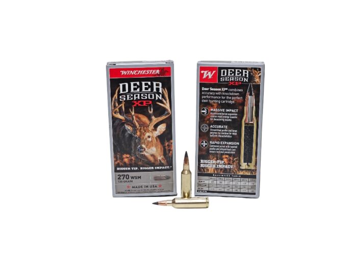 Winchester Deer Season Wsm - Winchester Deer Season .270 WSM 130 Grain Extreme Point – 20 Rounds (Box)