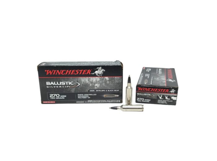 Winchester Silvertip Ammo - Winchester Silvertip .270 WSM 150 Grain Controlled Expansion Tipped – 20 Rounds (Box) [NO TAX out