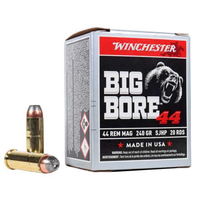 Winchester Big Bore Remington - Winchester Big Bore .44 Remington Magnum 240 Grain SJHP – 20 Round Box