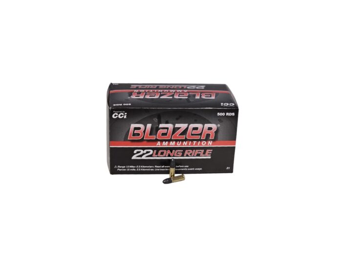 CCI Blazer 22lr - CCI Blazer .22LR 40 Grain Lead Round Nose – 500 Rounds (Brick) 0021