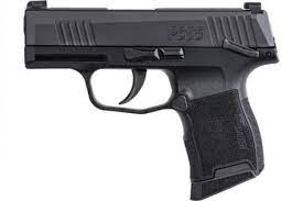 SIG Sauer P365 Pistol - Sig Sauer P365 Pistol 9mm Luger 3.1″ Barrel X-RAY 3 Night Sights 10-Round Nitron Polymer Black