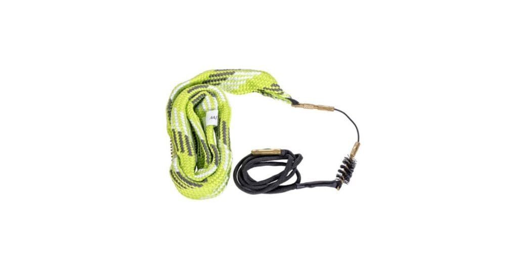 Bore snake and gun cleaning supplies