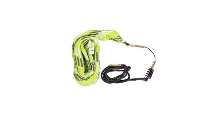 Bore snake and gun cleaning supplies