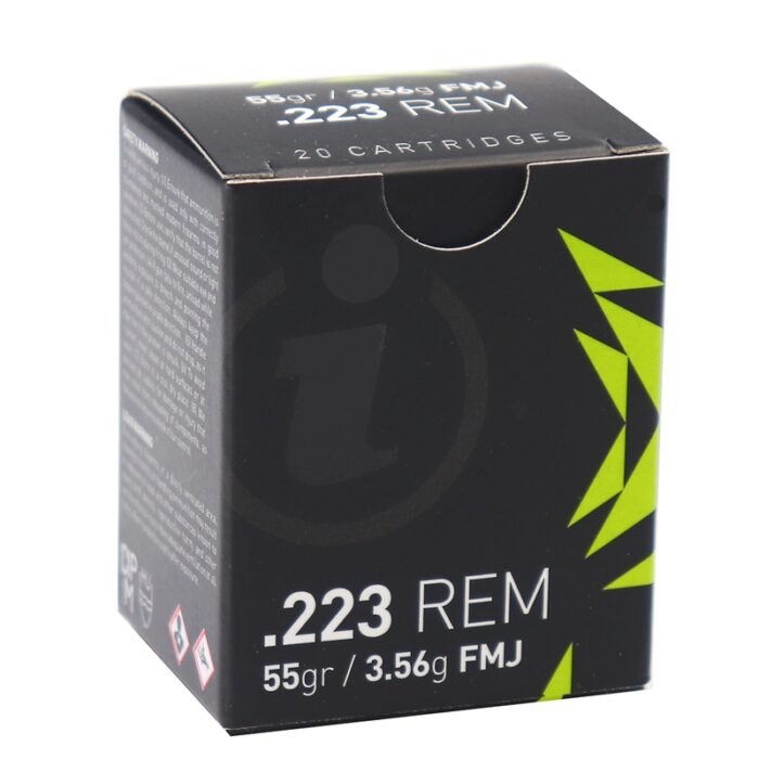 Igman Rem Gr Round - Igman .223 Rem 55 GR – 20 Round Box FREE SHIPPING ON $199+