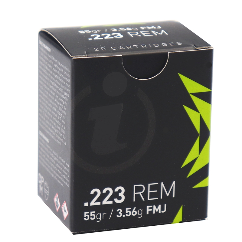 Igman Rem Gr Round - Igman .223 Rem 55 GR – 20 Round Box FREE SHIPPING ON $199+