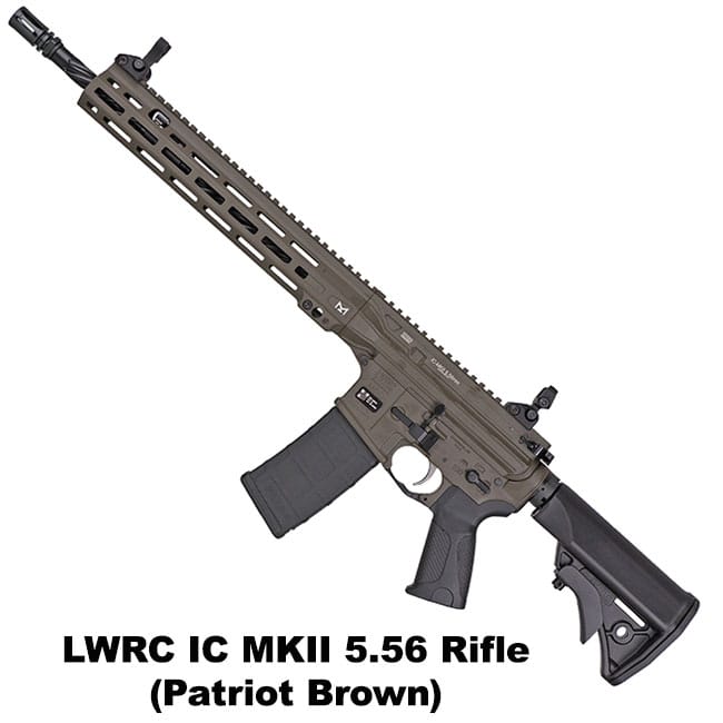 LWRC IC-MKII Patriot Brown