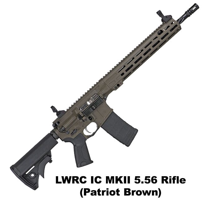 LWRC IC-MKII Patriot Brown