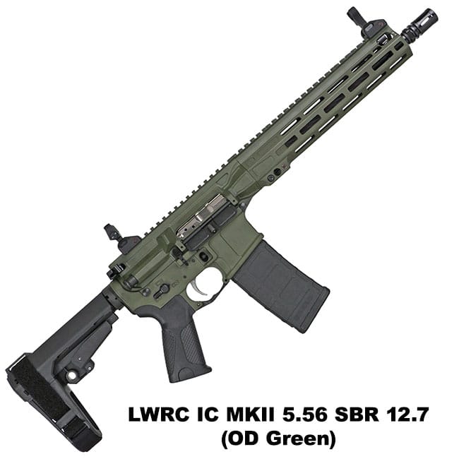 LWRC IC-MKII Pistol OD Green