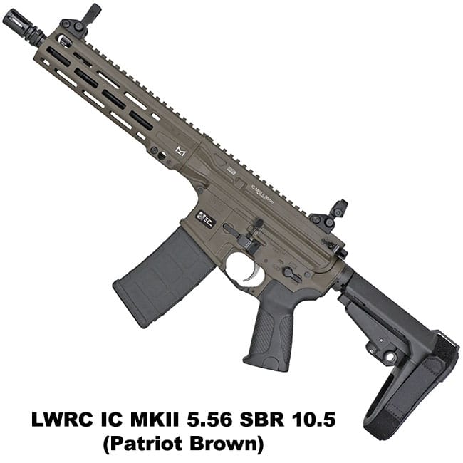 LWRC IC-MKII Pistol Patriot Brown